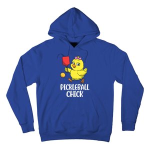 Pickleball Chick Cute Gift Hoodie