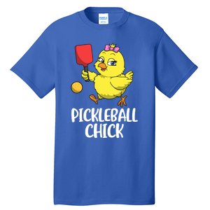 Pickleball Chick Cute Gift Tall T-Shirt