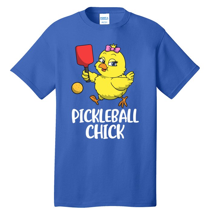 Pickleball Chick Cute Gift Tall T-Shirt