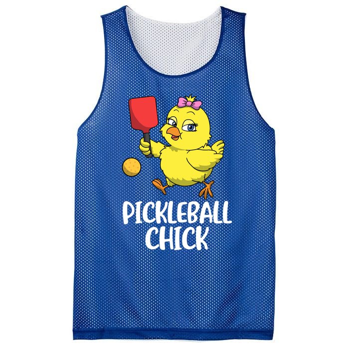 Pickleball Chick Cute Gift Mesh Reversible Basketball Jersey Tank