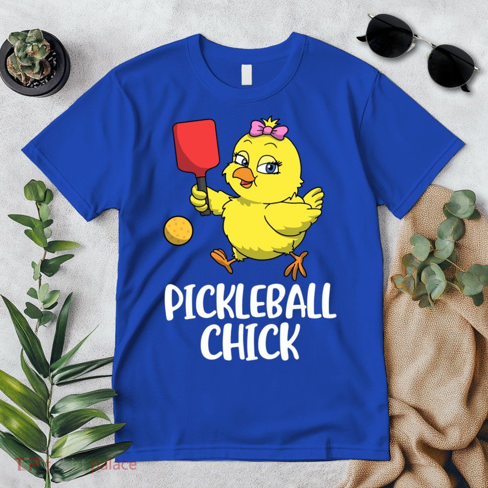 Pickleball Chick Cute Gift Premium T-Shirt