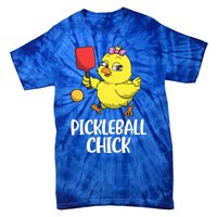 Pickleball Chick Cute Gift Tie-Dye T-Shirt