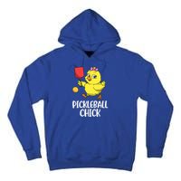 Pickleball Chick Cute Gift Tall Hoodie