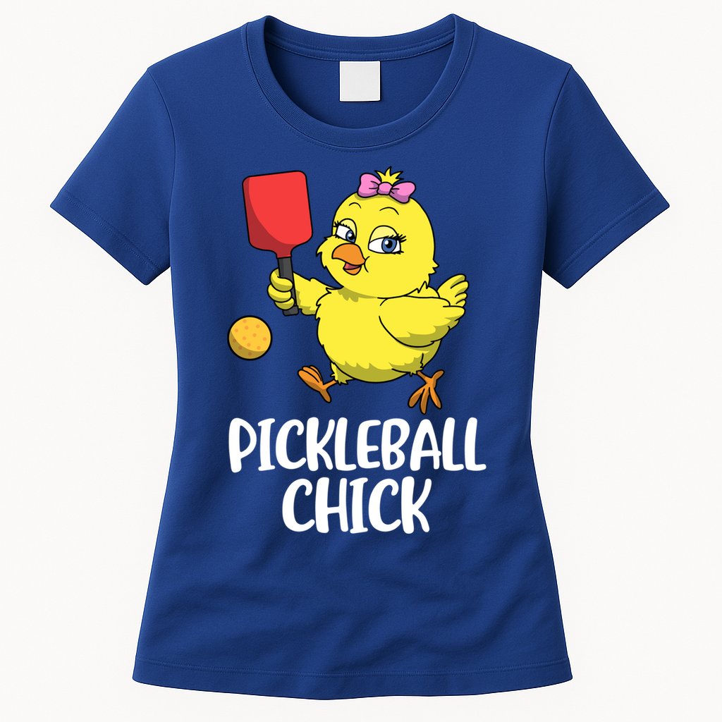 Pickleball Chick Cute Gift Womens T-Shirt
