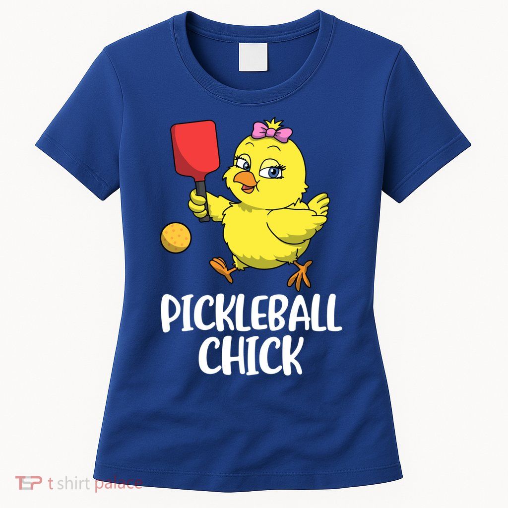 Pickleball Chick Cute Gift Womens T-Shirt