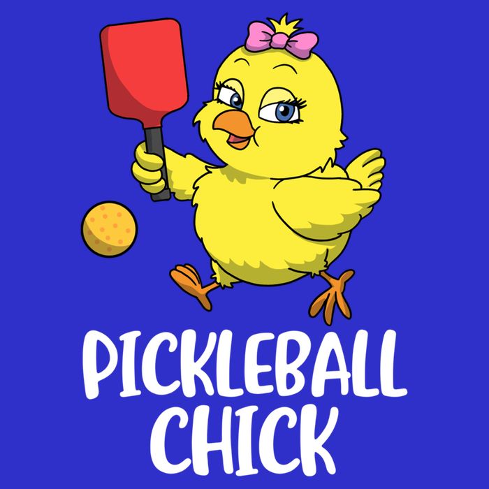 Pickleball Chick Cute Gift Womens T-Shirt