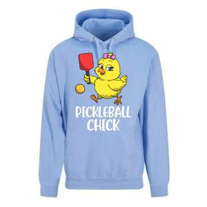 Pickleball Chick Cute Gift Unisex Surf Hoodie