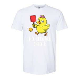 Pickleball Chick Cute Gift Softstyle CVC T-Shirt