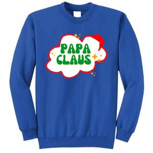 Papa Claus Christmas Gift Tall Sweatshirt