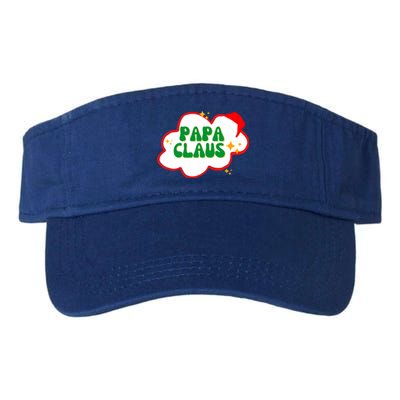 Papa Claus Christmas Gift Valucap Bio-Washed Visor