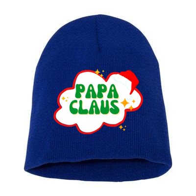 Papa Claus Christmas Gift Short Acrylic Beanie