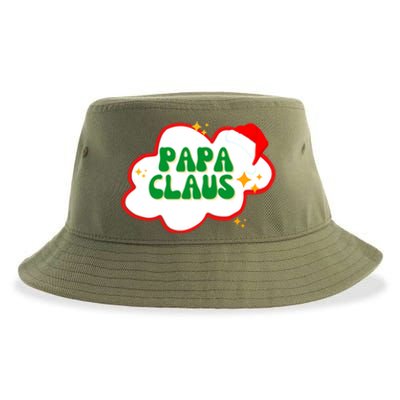 Papa Claus Christmas Gift Sustainable Bucket Hat