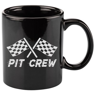 Pit Crew Costume For Race Car Parties 11oz C Handle Ceramic Mug