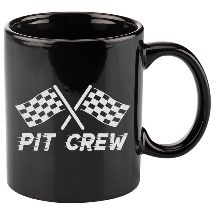 Pit Crew Costume For Race Car Parties 11oz C Handle Ceramic Mug