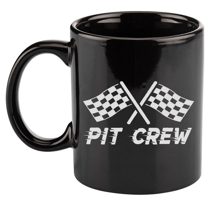 Pit Crew Costume For Race Car Parties 11oz C Handle Ceramic Mug