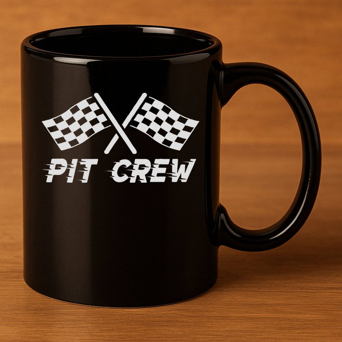 Pit Crew Costume For Race Car Parties 11oz C Handle Ceramic Mug