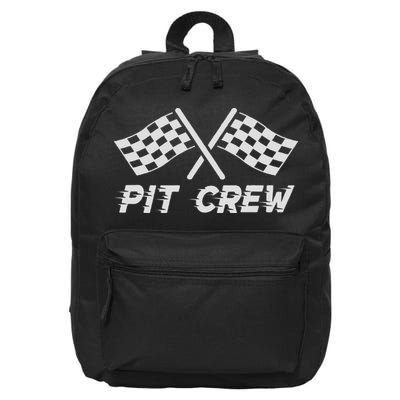 Pit Crew Costume For Race Car Parties 16 in Basic Backpack