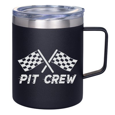 Pit Crew Costume For Race Car Parties 12oz Stainless Steel Coffee Mug