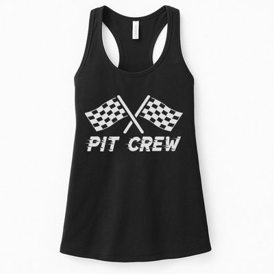 Pit Crew Costume For Race Car Parties Womens Tank Top