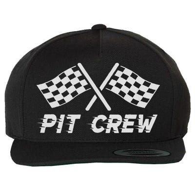 Pit Crew Costume For Race Car Parties Wool Snapback Cap