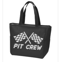 Pit Crew Costume For Race Car Parties Zip Tote Bag