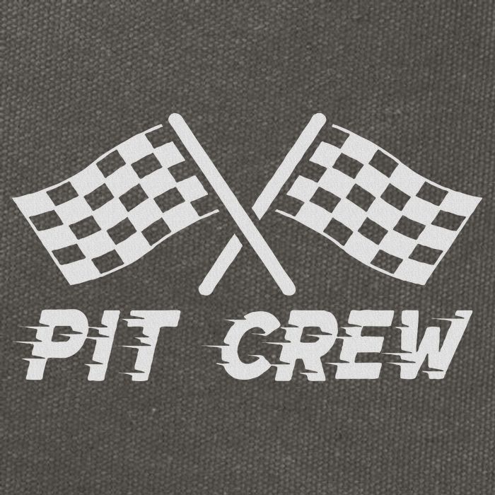 Pit Crew Costume For Race Car Parties Cotton Canvas Backpack