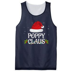 Poppy Claus Christmas Lights Santa Pajama Family Matching Mesh Reversible Basketball Jersey Tank