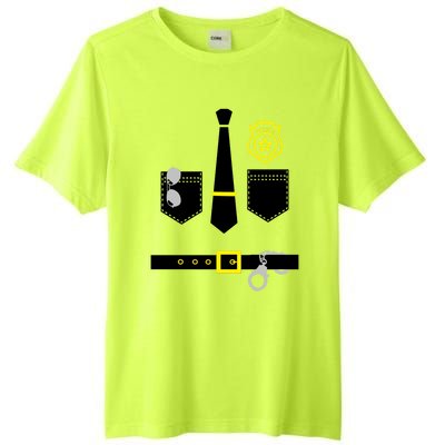 Police Costume Cool Gift Halloween Policeman Uniform Cool Gift Tall Fusion ChromaSoft Performance T-Shirt