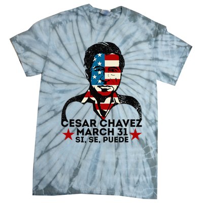 Pride Cesar Chavez Day Celebration Tie-Dye T-Shirt