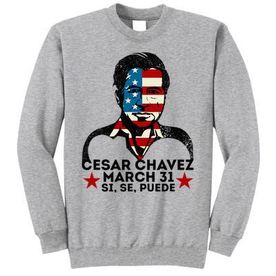 Pride Cesar Chavez Day Celebration Tall Sweatshirt