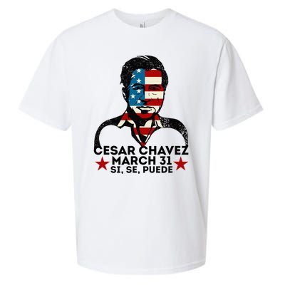 Pride Cesar Chavez Day Celebration Sueded Cloud Jersey T-Shirt