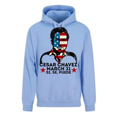 Pride Cesar Chavez Day Celebration Unisex Surf Hoodie