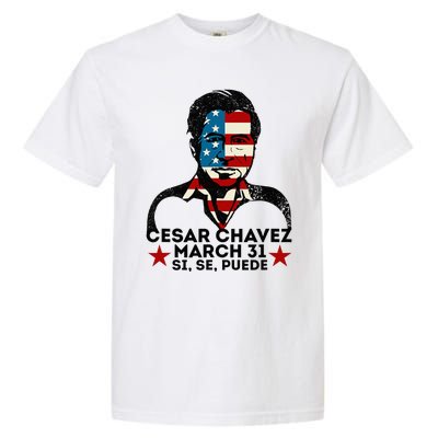 Pride Cesar Chavez Day Celebration Garment-Dyed Heavyweight T-Shirt