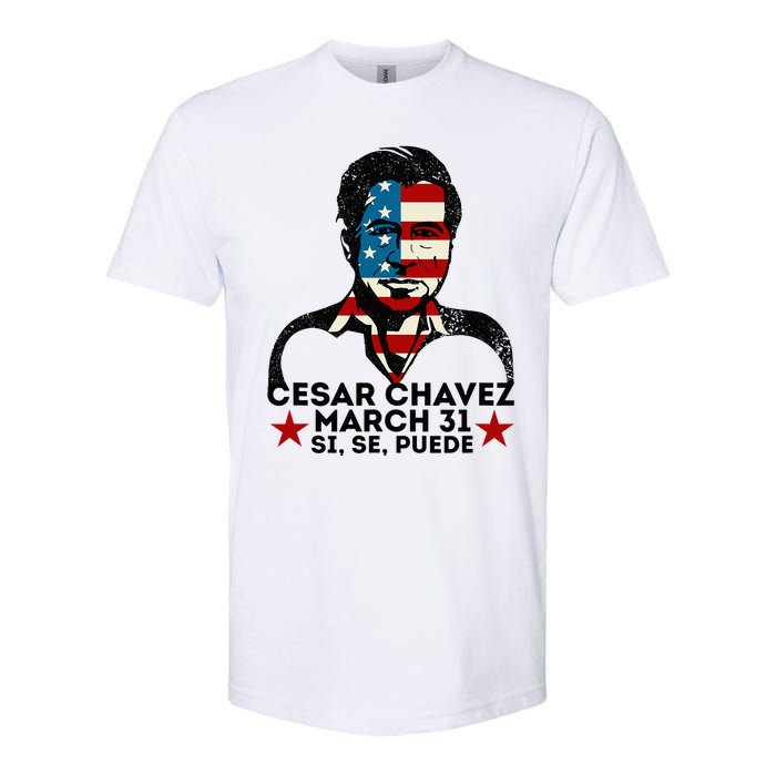 Pride Cesar Chavez Day Celebration Softstyle CVC T-Shirt