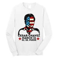 Pride Cesar Chavez Day Celebration Long Sleeve Shirt