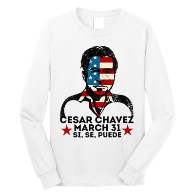 Pride Cesar Chavez Day Celebration Long Sleeve Shirt