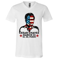 Pride Cesar Chavez Day Celebration V-Neck T-Shirt