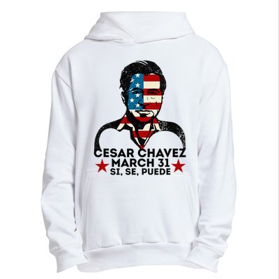 Pride Cesar Chavez Day Celebration Urban Pullover Hoodie