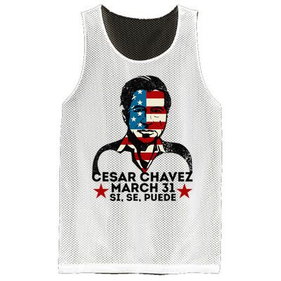 Pride Cesar Chavez Day Celebration Mesh Reversible Basketball Jersey Tank