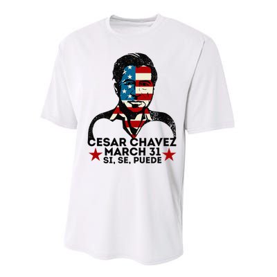 Pride Cesar Chavez Day Celebration Performance Sprint T-Shirt