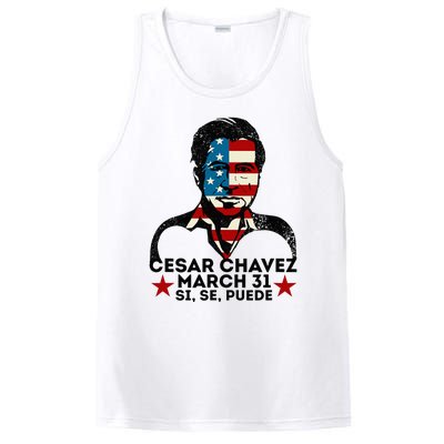 Pride Cesar Chavez Day Celebration PosiCharge Competitor Tank