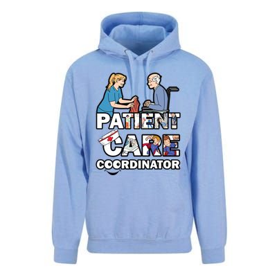 Patient Care Coordinator Gift Unisex Surf Hoodie