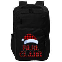 Papa Claus Christmas Lights Pajama Family Matching  Impact Tech Backpack