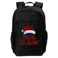 Papa Claus Christmas Lights Pajama Family Matching  Daily Commute Backpack