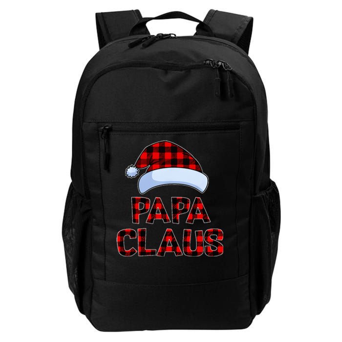 Papa Claus Christmas Lights Pajama Family Matching  Daily Commute Backpack