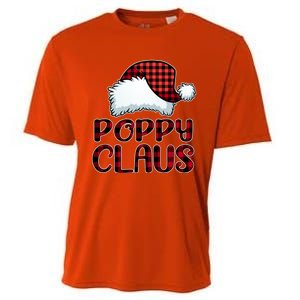 Poppy Claus Christmas Lights Pajama Family Matching Cooling Performance Crew T-Shirt