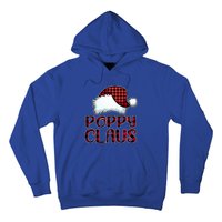 Poppy Claus Christmas Lights Pajama Family Matching Hoodie