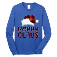 Poppy Claus Christmas Lights Pajama Family Matching Long Sleeve Shirt