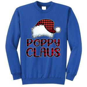 Poppy Claus Christmas Lights Pajama Family Matching Sweatshirt