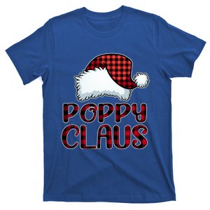 Poppy Claus Christmas Lights Pajama Family Matching T-Shirt